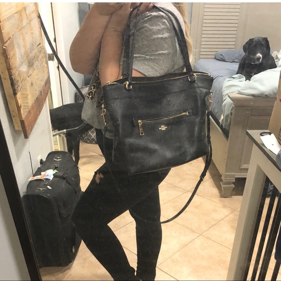 Coach Leather Shoulder Bag EUC - Picture 8 of 8